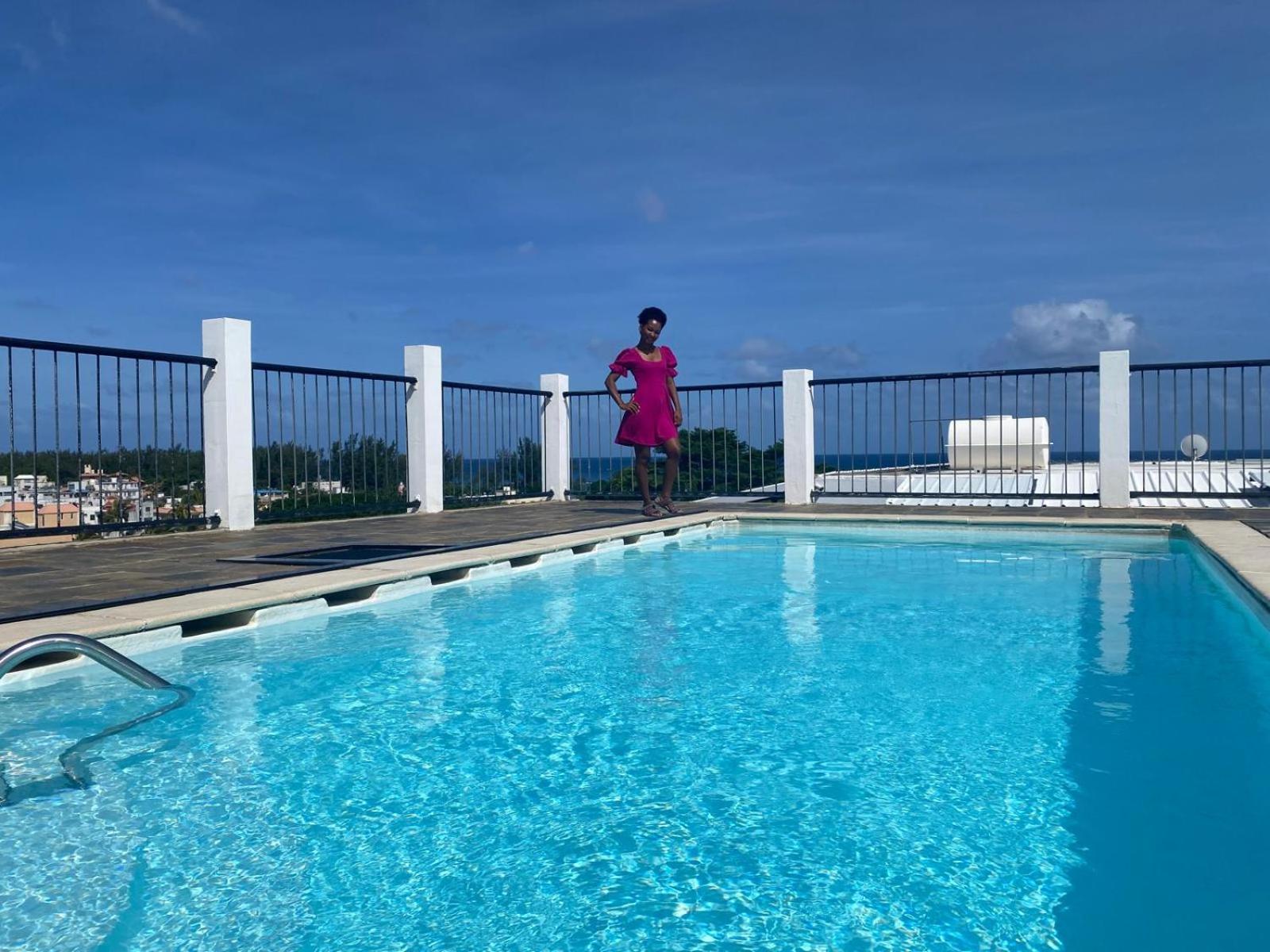 Modernes Apartment & Pool Mit Mega Aussicht Flic-en-Flacq Zewnętrze zdjęcie